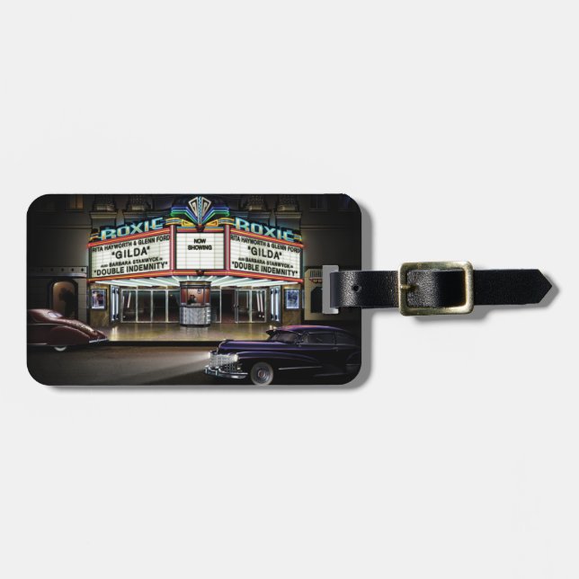 Roxie Picture Show Gepäckanhänger (Vorderseite horizontal)