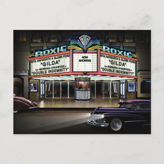 Roxie Picture Show Postkarte (Vorderseite)