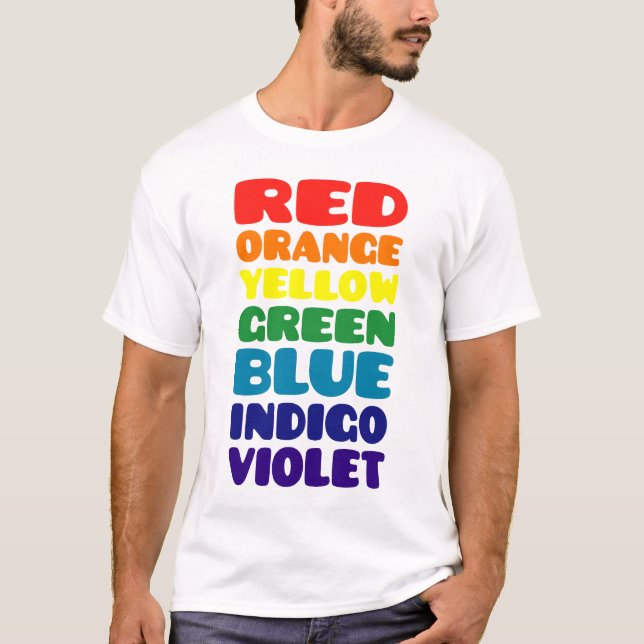 ROY G BIV T - Shirt (Vorderseite)