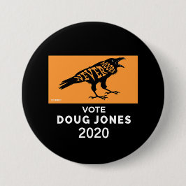 Roy Moore NeverMoore Doug Jones 2020 Button
