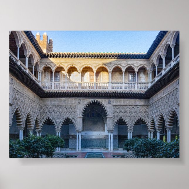 Royal Acazar de Seville Poster (Vorne)