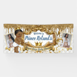 Royal African Prince White|Gold Glitzer-2 Fotos Banner