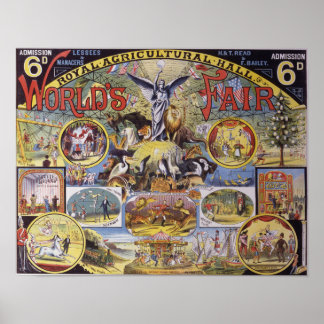Royal Agricultural Hall Poster