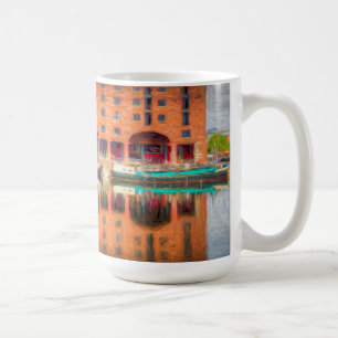 Royal Albert Dock Liverpool Kunst Kaffeetasse