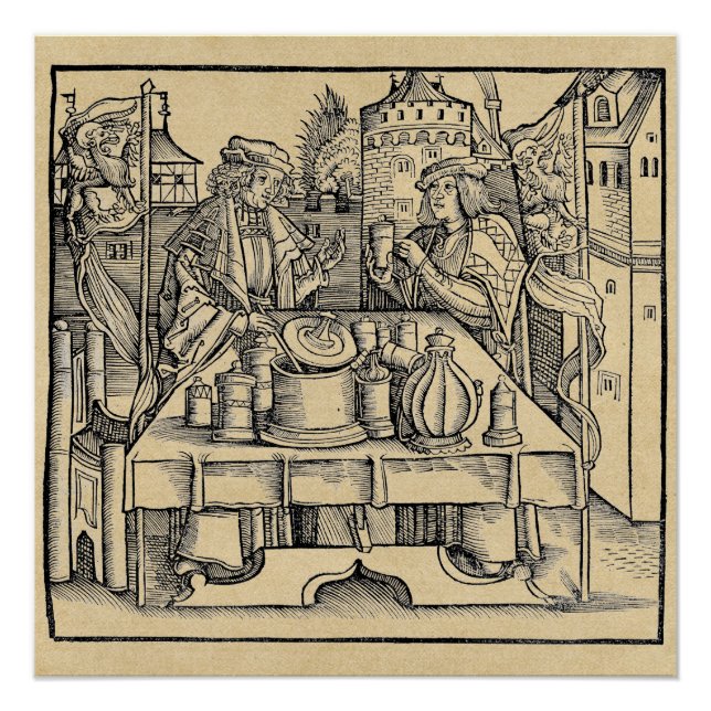 Royal Alchemist im Schloss Perfect Poster (Vorderseite)