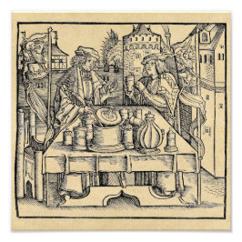 Royal Alchemist Laboratory in Castle Fotodruck