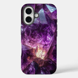 Royal Amethyst Stones Phone Case
