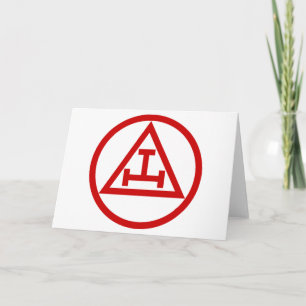ROYAL ARCH MASONS CIRCULAR KARTE