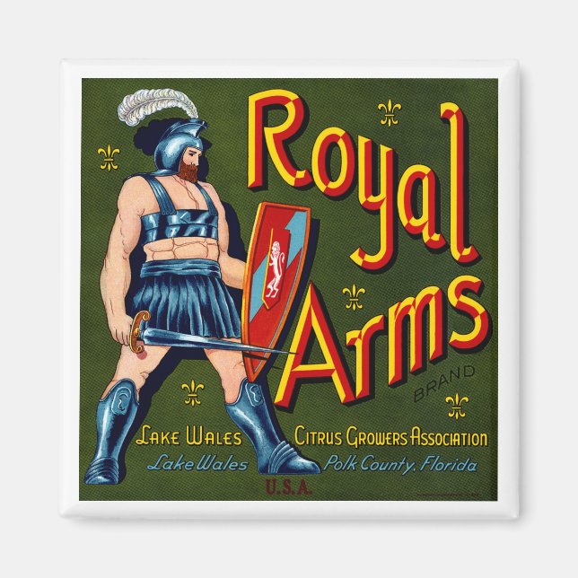 Royal Arms Magnet (Vorne)