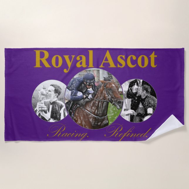 Royal Ascot Racing Refined Strandtuch (Vorderseite)