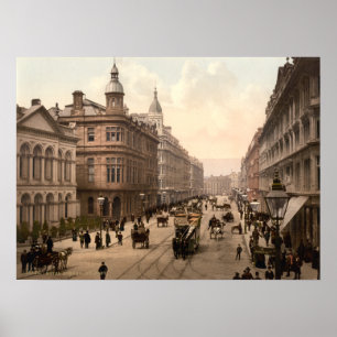 Royal Avenue Belfast Print Poster