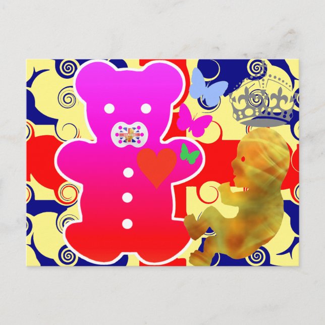 ROYAL BABY 2 POSTKARTE (Vorderseite)