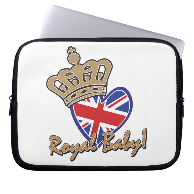 Royal Baby Laptopschutzhülle (Vorderseite)