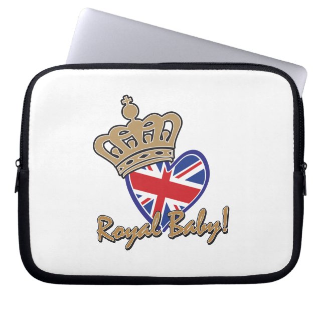 Royal Baby Laptopschutzhülle (Vorderseite)