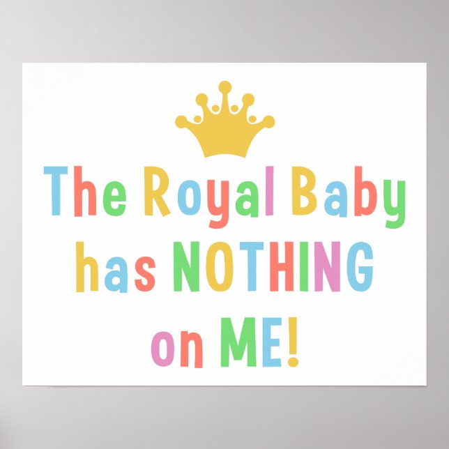 Royal Baby Poster (Vorne)