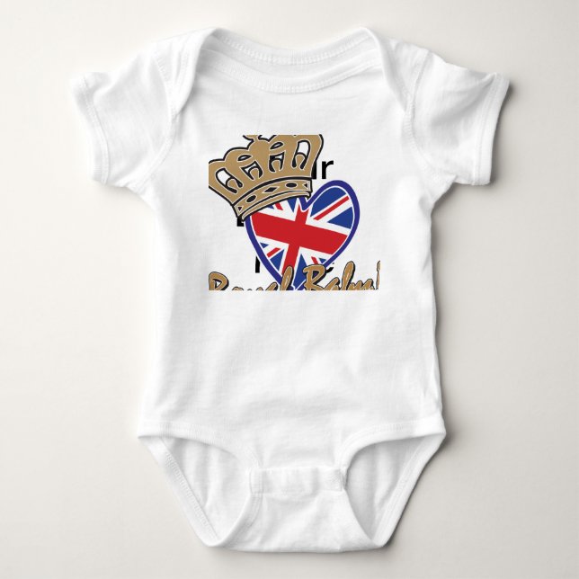 Royal Baby Strampler (Vorderseite)