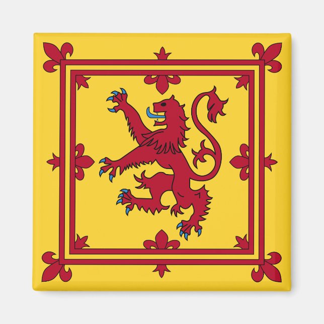 Royal Banner - Schottland Magnet (Vorne)