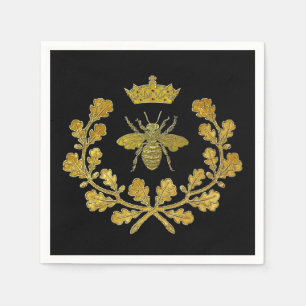 Royal Bee Wappen & Your Color Serviette