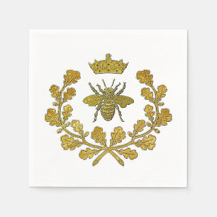 Royal Bee Wappen & Your Color Serviette