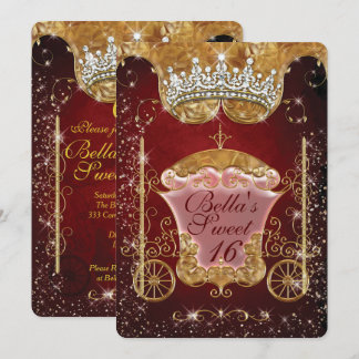 Royal Bling Princess Party Einladungen