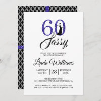 Royal Blue 60 und Sassy | 60. Geburtstagsparty