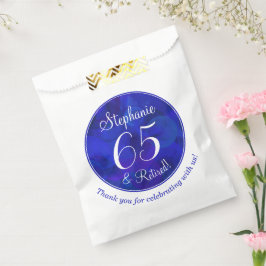 Royal Blue 65 und Party für Rentenersatz Geschenktütchen