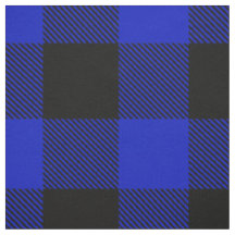Royal Blue Black XXL Buffalo Karo Kariert Tartan
