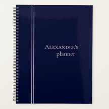 Royal Blue Color Planner