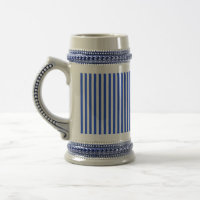Royal Blue Combination Stripes by Shirley Taylor
