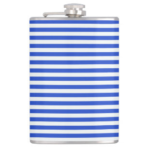 Royal Blue Combination Stripes by Shirley Taylor Flachmann