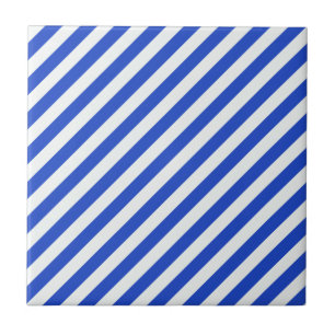 Royal Blue Combination Stripes by Shirley Taylor Fliese