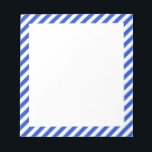 Royal Blue Combination Stripes by Shirley Taylor Notizblock<br><div class="desc">Royal Blue Combi Stripes Notizblock. Klicken Sie auf die Schaltfläche Anpassen,  um Ihren Text hinzuzufügen. Bilder können gedreht oder neu formatiert werden. Bilder Copyright © Shirley Taylor. Alle Rechte vorbehalten.</div>