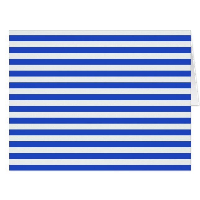 Royal Blue Combination Stripes par Shirley Taylor (Devant horizontal)