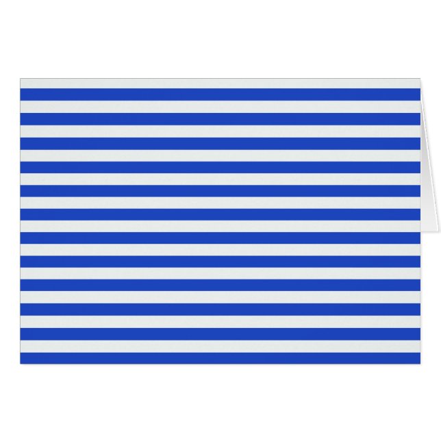 Royal Blue Combination Stripes par Shirley Taylor (Devant Horizontal)