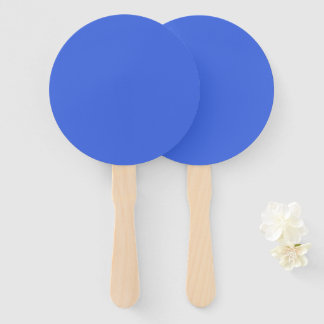 Royal Blue Custom Event Fan Set Fächer