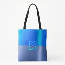Royal Blue & Dark Blue Metallic Effect Chic