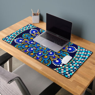 Royal Blue Desk Mat