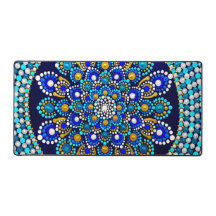 Royal Blue Desk Mat