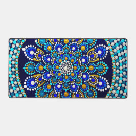 Royal Blue Desk Mat Schreibtischunterlage