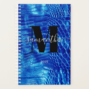 Royal Blue Faux Cuir Signature Monogramme 2025