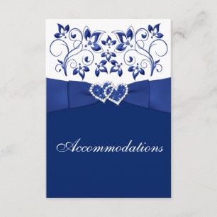 Royal Blue, Floral Blanc, Cartes Carrosserie