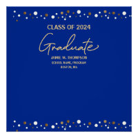 Royal Blue Gold Class von 2024 Custom