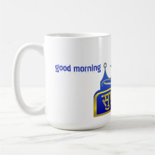 Royal Blue Gold Suprabhat Tasse - Morgen Geschenk