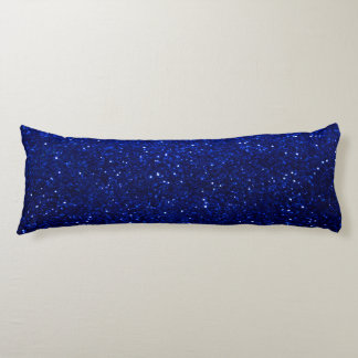 Royal Blue Imitats Glitzer Body Pillow Seitenschläferkissen