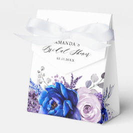 Royal Blue Lilac Lila Brautparty Vielen Dank Geschenkschachtel