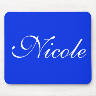 Royal Blue Mousepad, Kundenname Mousepad