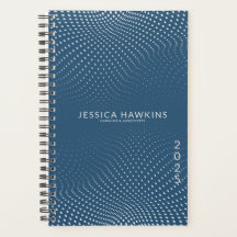 Royal Blue Pop Dots Year