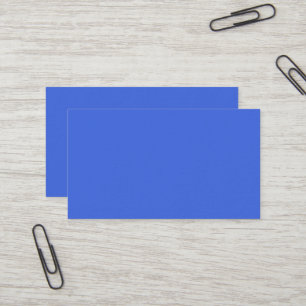 Royal Blue Premium Business Card Visitenkarte