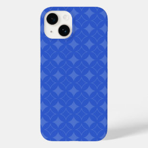 Royal Blue Shippo Muster Case-Mate iPhone 14 Hülle