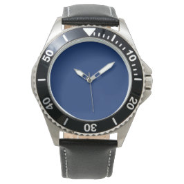 Royal Blue Solid Color Armbanduhr